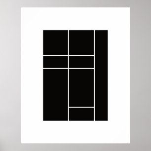 Hyllning till Mondrian 1.2 Poster