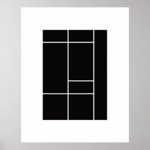 Hyllning till Mondrian 1.3 Poster