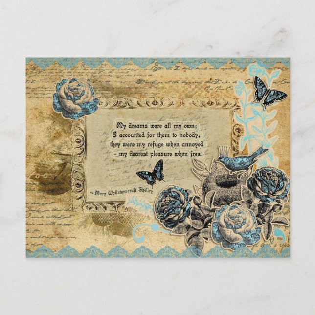 Hyllning till Shelley Vykort (Framsida)