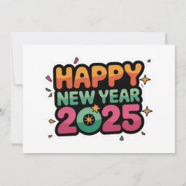 Hyllningar i varje kort: Nyår 2025 Julkort
