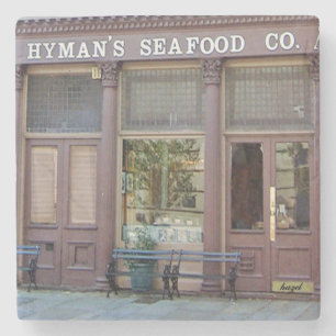 Hymans restaurang Charleston, Sc.-marmorkustfartyg Underlägg Sten