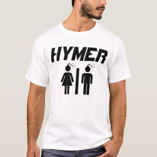 Hymer vit bombarderar tröja