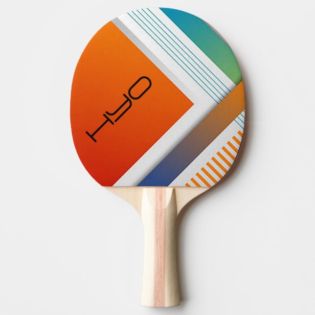 HYO Modern Design Ping Pong Paddle Pingisracket (Framsidan)