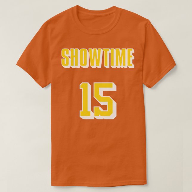 Hype är reellt sin SHOWTIME i KC T Shirt (Design framsida)