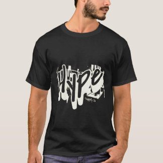 Hype Graffiti Streetwear Typsnittsdesign för T-Shi T Shirt