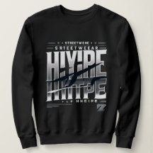 Hype Streetwear Typografi Design – Fet Urban Bla