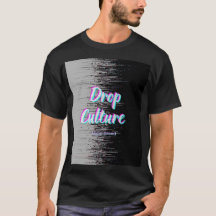 Hype Streetwear Unisex Svart T-shirt Drop