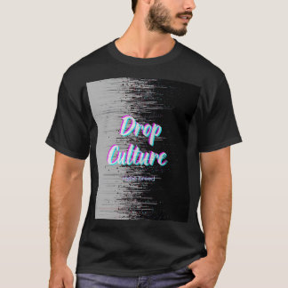 Hype Streetwear Unisex Svart T-shirt Drop