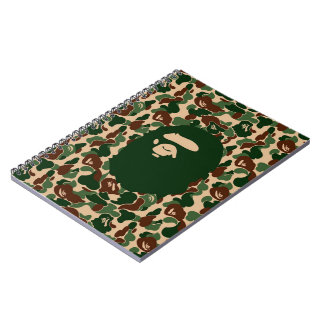 Hypebeast för bape Camo monkey Anteckningsbok