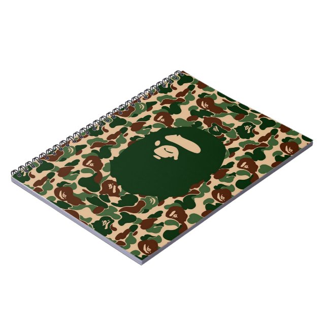 Hypebeast för bape Camo monkey Anteckningsbok (Vänstra Sidan)
