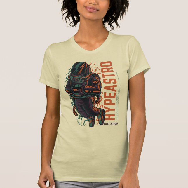 Hyper Astro Space Graphic | Streetwear T Shirt (Framsida)