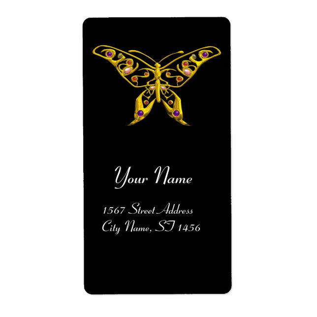 HYPER BUTTERFLY Black Fraktsedel (Framsidan)