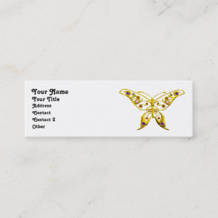 HYPER BUTTERFLY MINI VISITKORT