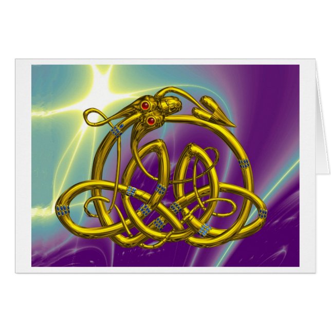 HYPER DRAGON HÄLSNINGSKORT (Framsidan Horizontal)