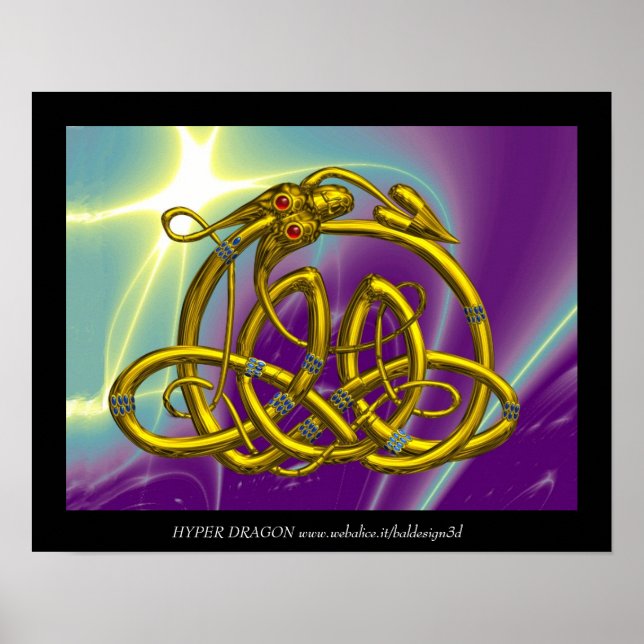 HYPER DRAGON POSTER (Framsidan)