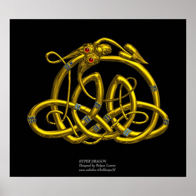 HYPER DRAGON POSTER (Framsidan)