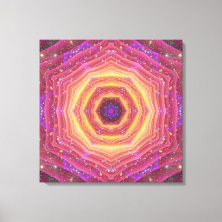 Hyper Grind Mandala Canvastryck