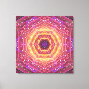 Hyper grindMandala Canvastryck