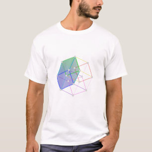 Hyper kub 2 -- kall vetenskap i 4D! T-shirt