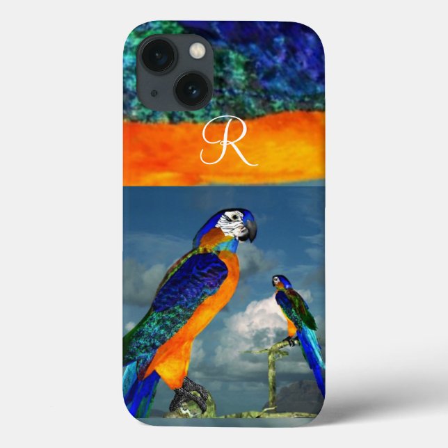 HYPER PARROTS/BLUE ARA MONOGRAM (Baksida)