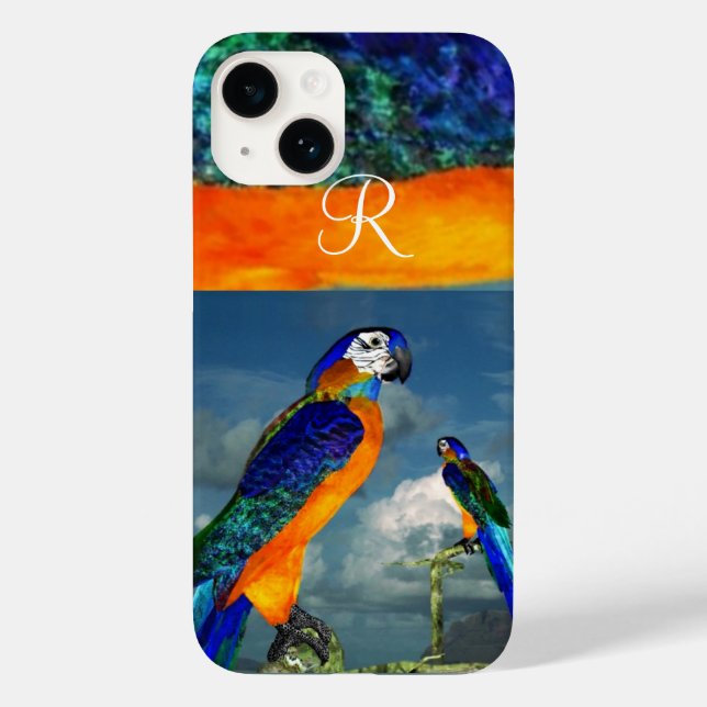 HYPER PARROTS/BLUE ARA MONOGRAM (Baksida)