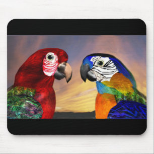 HYPER PARROTS/RED OCH BLUE ARA MUSMATTA