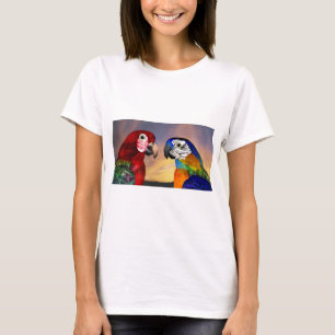 HYPER PARROTS/RED OCH BLUE ARA T SHIRT
