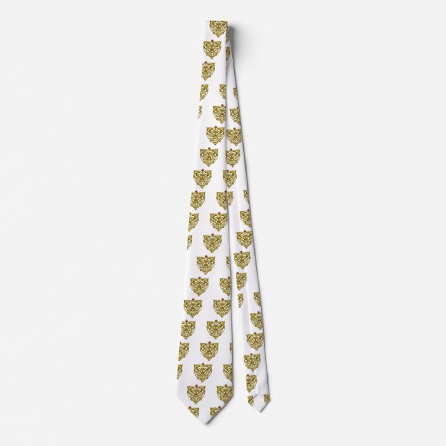 HYPER VALENTINE/GULD CELTIC HEART White Slips (Framsida)