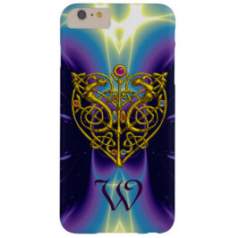 HYPER VALENTINE MONOGRAM/GULD HEART I LILA BLUE