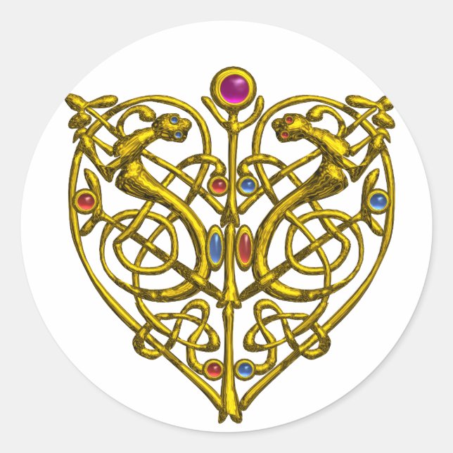 HYPER VALENTINE RUNT KLISTERMÄRKE (Framsida)