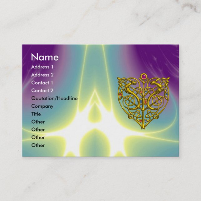 HYPER VALENTINE VISITKORT (Framsida)