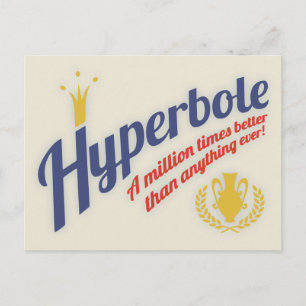 Hyperbole Vykort