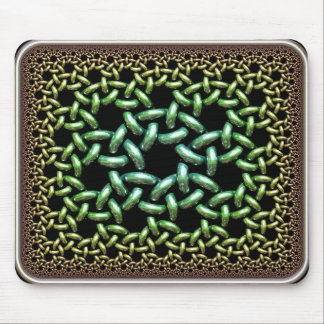 Hyperbolic anknöt ringar musmatta