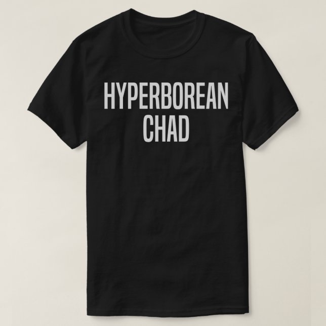 Hyperborean Tchad-minne T Shirt (Design framsida)