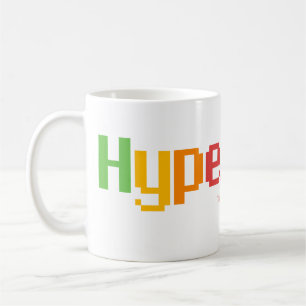 HyperCard - mugg - i Apples regnbåge färg