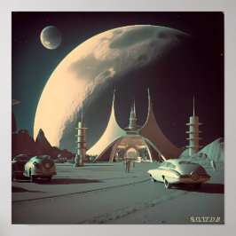 Hyperion 4 (med Teckning Board Logotyp) Poster