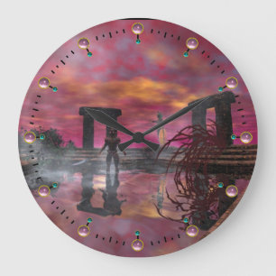 HYPERION-TEMPEL AV VATTENscience fiction, Sci-Fi Stor Klocka