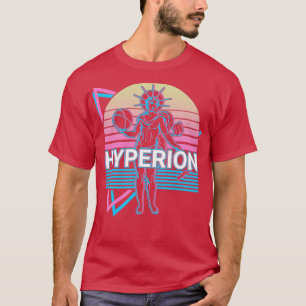 Hyperion Titan Gud Ancient Grekisk Mythology Retro T Shirt