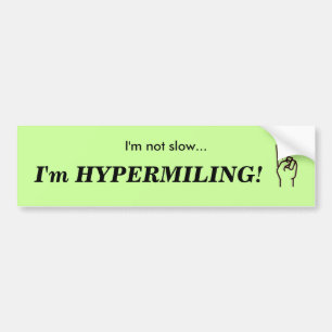 HYPERMILING-bildekal Bildekal
