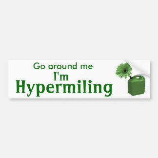 Hypermiling bildekal mig