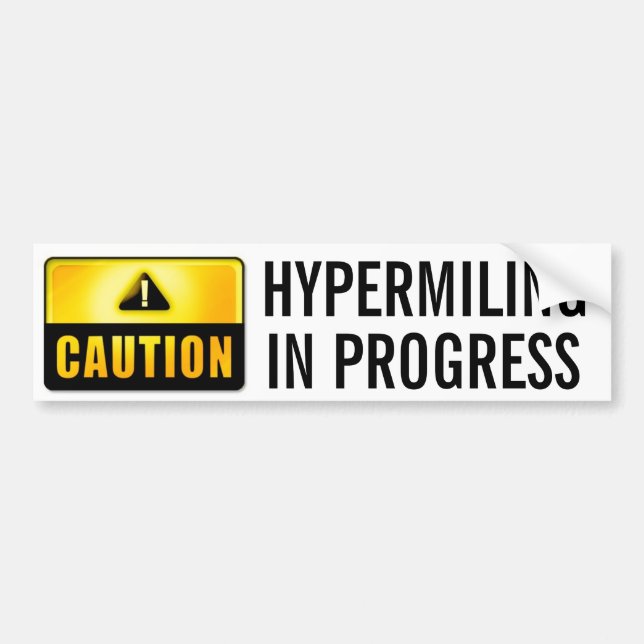 Hypermiling bildekalbildekal III Bildekal (Framsidan)
