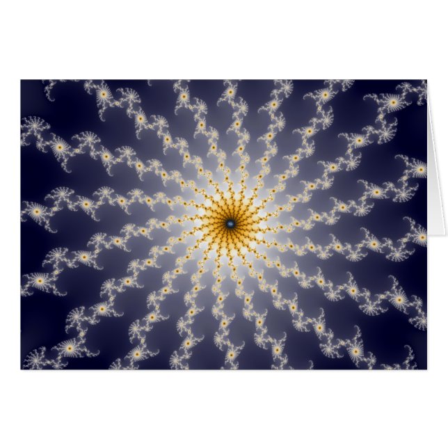 Hyperrymd - spärrkort hälsningskort (Framsidan Horizontal)