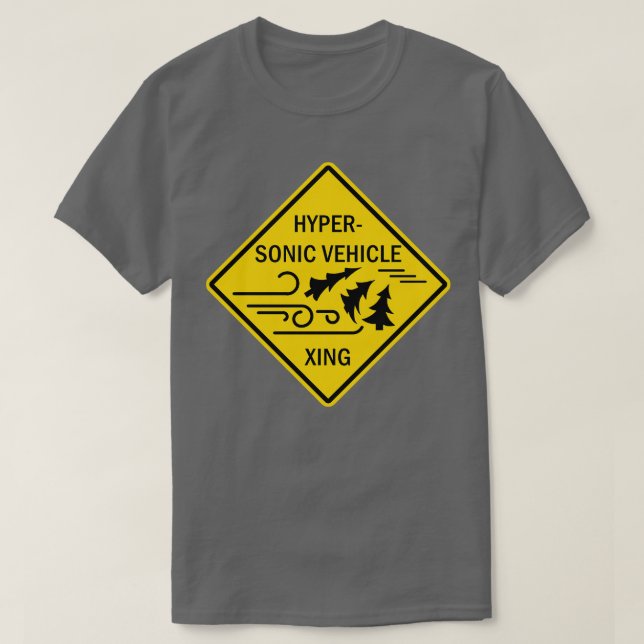 Hypersonic Fordon Crossing T Shirt (Design framsida)