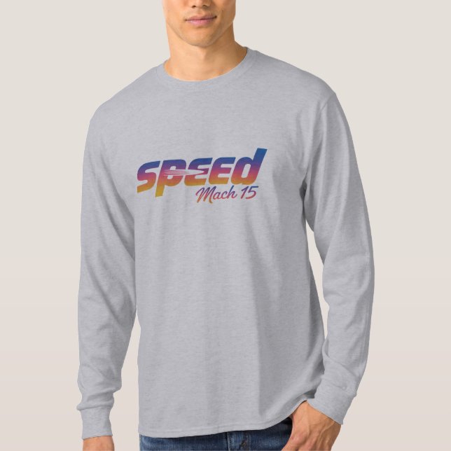 Hyperspeed Trådar T Shirt (Framsida)