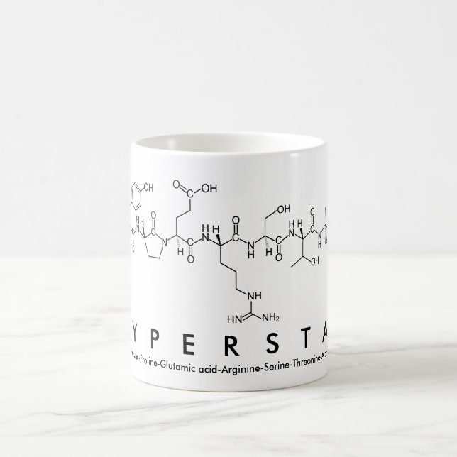 Hyperstar peptide ord mugg (Center)