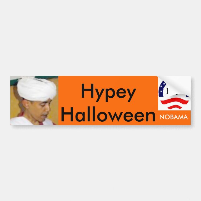 Hypey Halloween Bildekal (Framsidan)