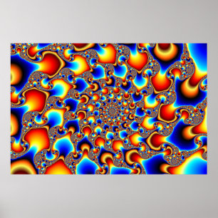 Hypn0sis - Fractalkonst Poster