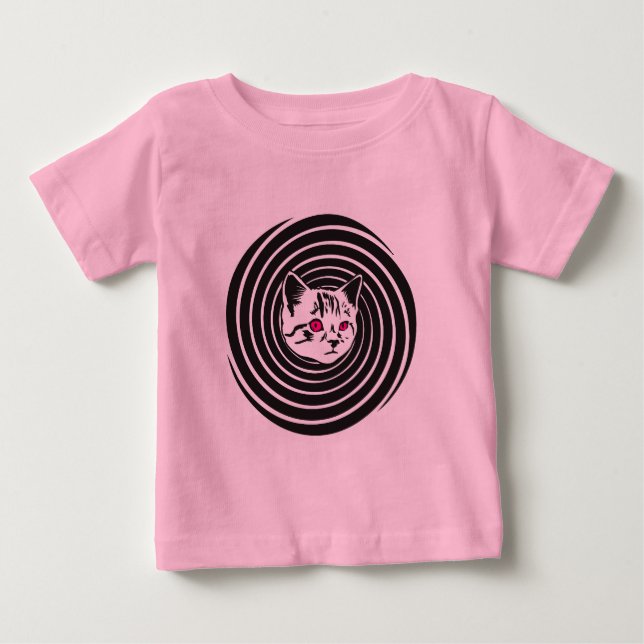 Hypno-Cat T-shirt (Framsida)