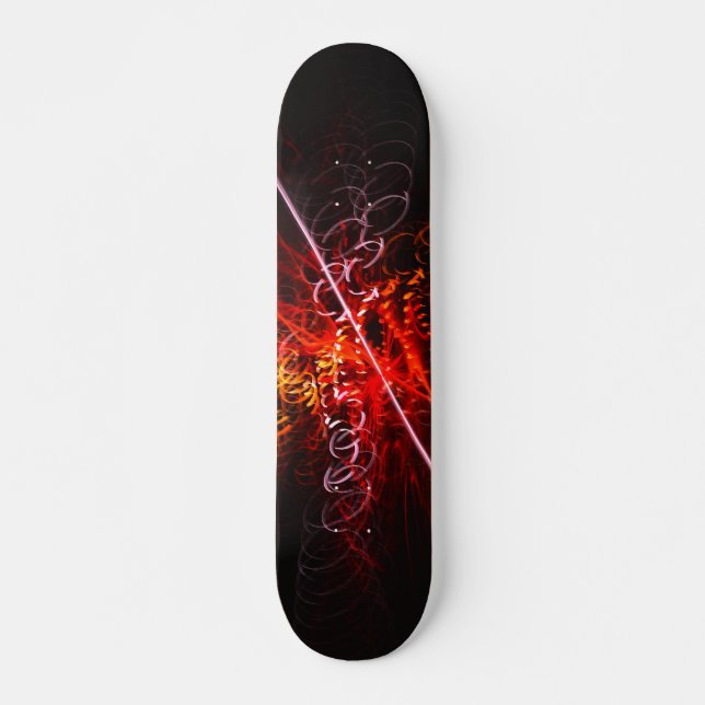 Hypno Flames: Skuggbord Skateboard Bräda 19,5 Cm (Framsida)