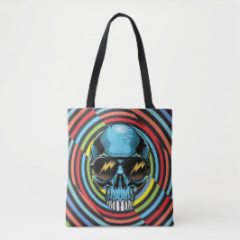 Hypno Funky Skull 02 Tygkasse